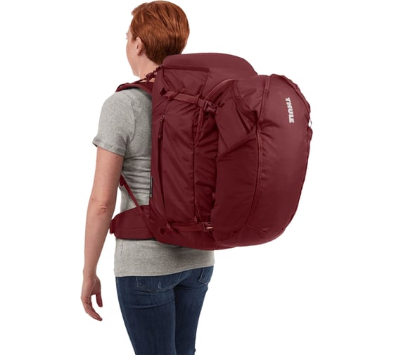 Туристический рюкзак Thule Landmark, 60 л, Dark Bordeaux 3203729