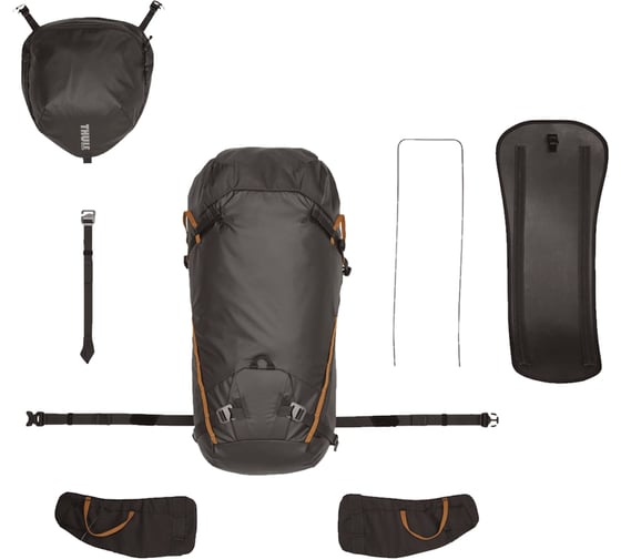 Туристический рюкзак Thule Stir Alpine, 40 л, Obsidian 3204502