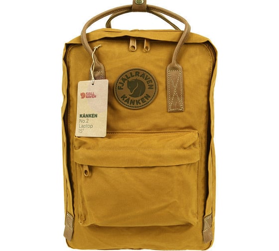 Рюкзак Fjallraven Kanken No. 2 Laptop 15", коричневый, 28х16х40 см, 18 л F23569-166