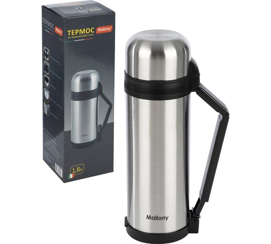 Термос из нержавеющей стали Mallony SF-1800A 1.80 л 073005 1