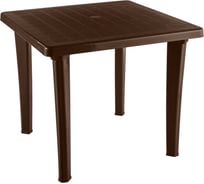Стол квадратный складной IPM коричневый IPM-03-007-8017