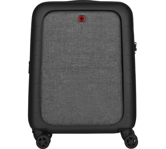 Чемодан Wenger Syntry, черный/серый, 40x27x55 см, 36 л 610163