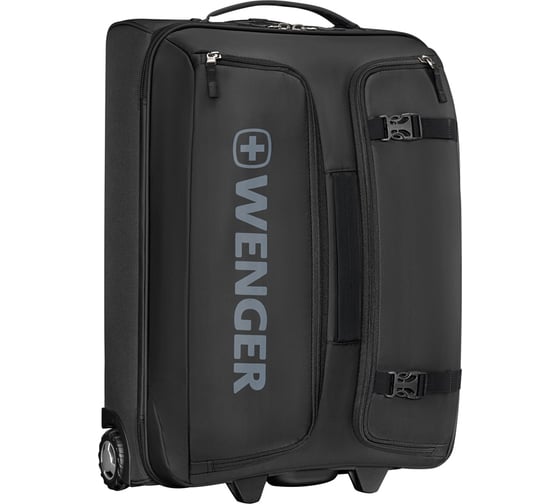 Сумка на колесах Wenger XC Tryal, черная, 23x38x54 см, 53 л 610173