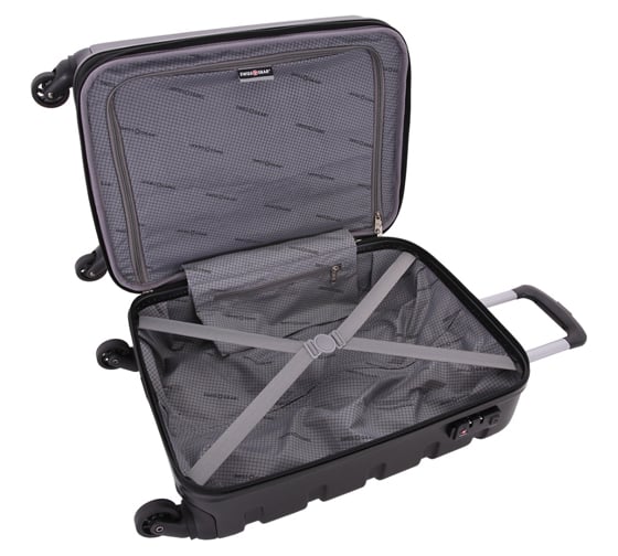 Чемодан Swissgear Tyler, черный, 51,5x31x77 см, 96 л 7366202177