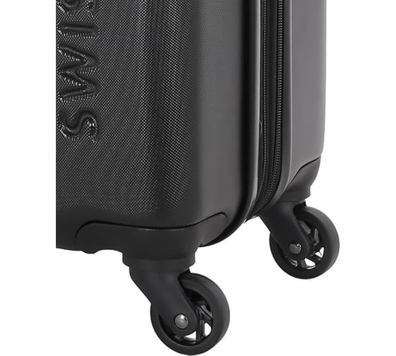Чемодан Swissgear Tyler, черный, 51,5x31x77 см, 96 л 7366202177