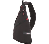 Рюкзак с одним плечевым ремнем Swissgear черный/красный, 25x15x45 см, 7 л SA18302130