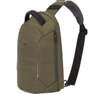 Рюкзак-антивор с одним плечевым ремнем Swissgear хаки, 21x12,5x34 см, 8,5 л 2712656550