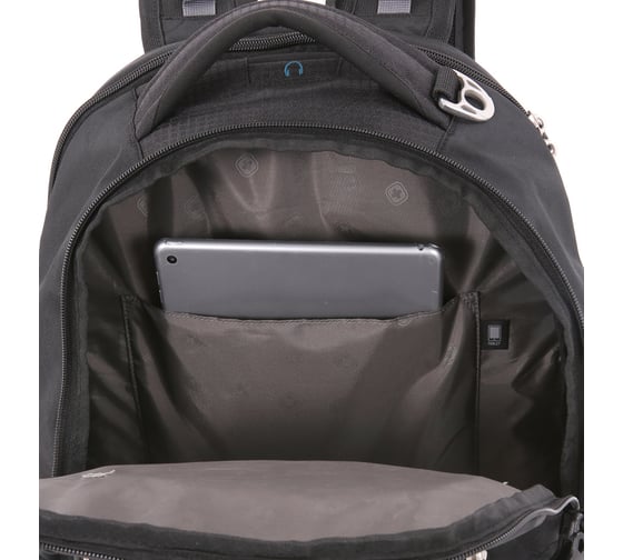 Рюкзак Swissgear 15'',чёрный/синий, 36x19x47 см, 32 л SA3118203408