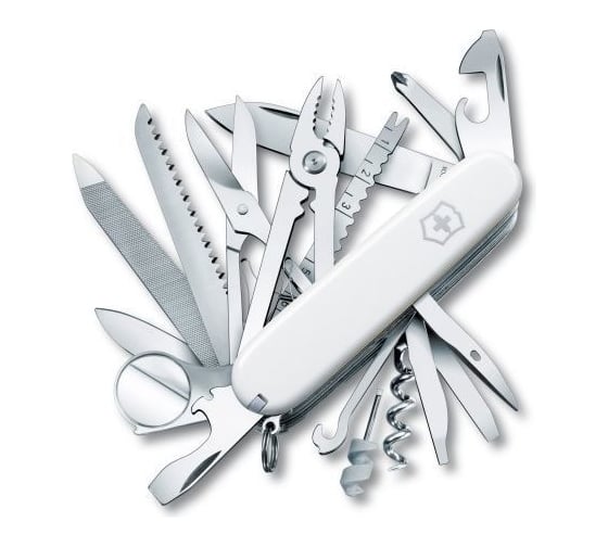 Нож Victorinox SwissChamp, 91 мм, 33 функции, белый 1.6795.7R 1