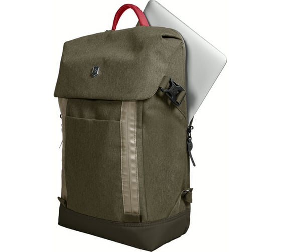 Рюкзак Victorinox Altmont Classic Deluxe Flapover 15'', зелёный, 29x12x43 см, 18 л 602142