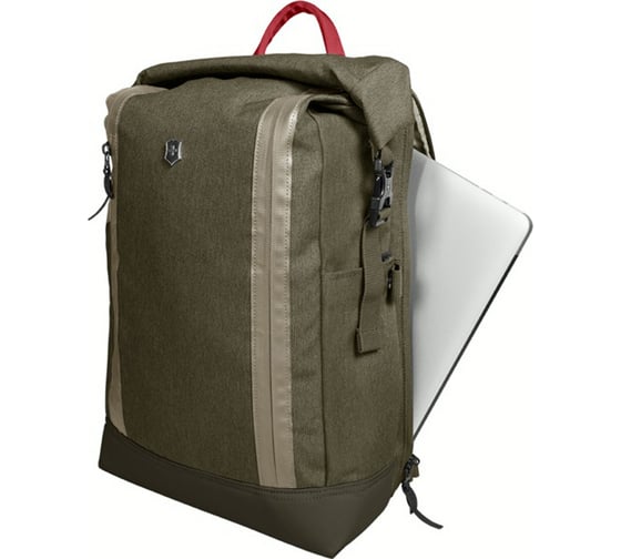 Рюкзак Victorinox Altmont Classic Rolltop Laptop 15'', зелёный, 29x15x44 см, 20 л 602148