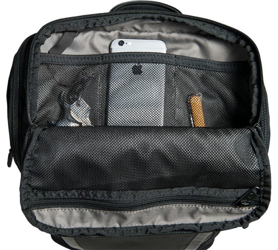 Рюкзак Victorinox Altmont Professional Fliptop 15'', чёрный, 33x26x49 см, 26 л 602153