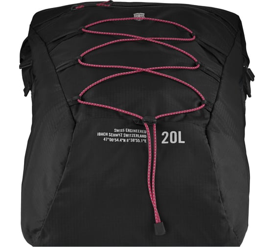 Рюкзак Victorinox Altmont Active L.W. Rolltop, чёрный, 30x19x46 см, 20 л 606902