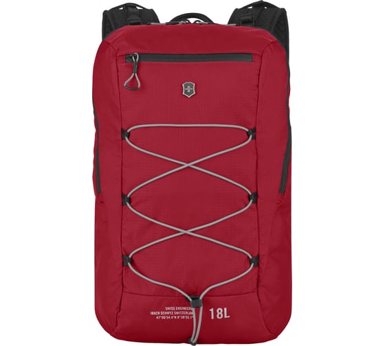 Рюкзак Victorinox Altmont Active L.W. Compact, красный, 28x17x44 см, 18 л 606900