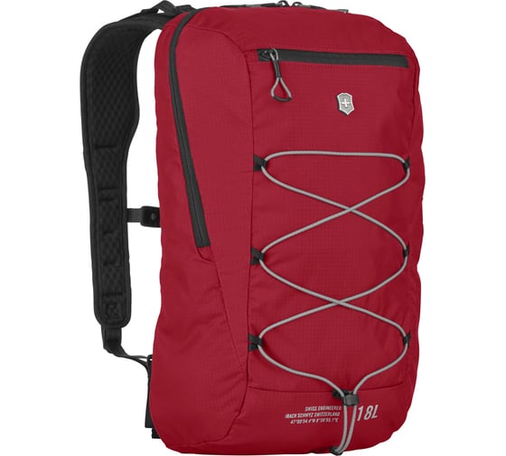 Рюкзак Victorinox Altmont Active L.W. Compact, красный, 28x17x44 см, 18 л 606900