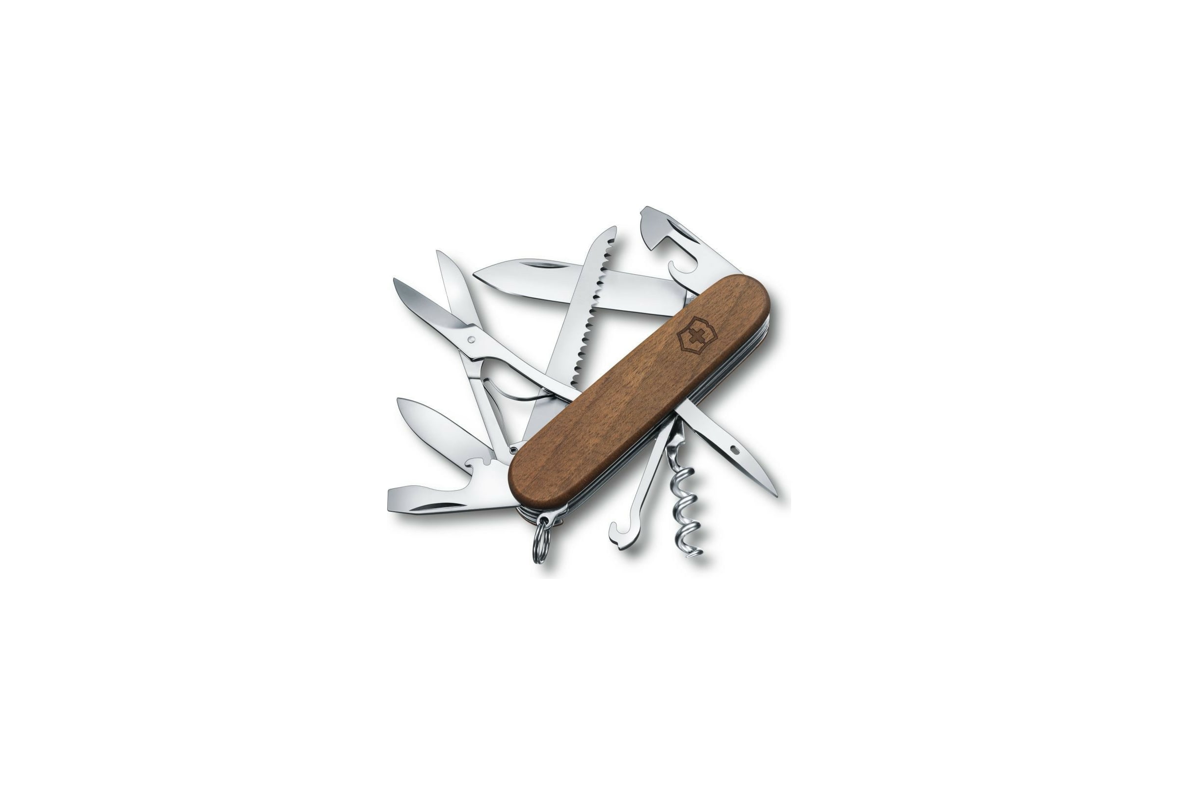 Нож Victorinox Huntsman Wood, 91 мм, 13 функций, дерево 1.3711.63