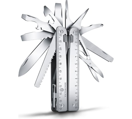 Мультитул Victorinox SwissTool X, 115 мм, 26 функций, синтетический чехол 3.0327.H