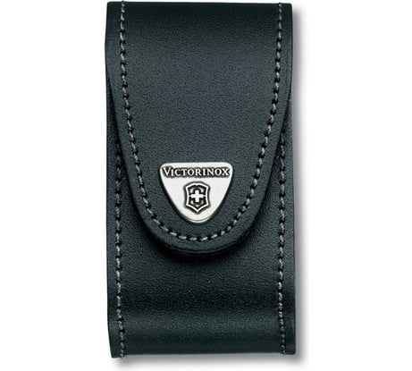 Кожаный чехол Victorinox для ножей 91 мм, толщиной 5-8 уровней, чёрный 4.0521.3