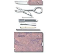 Швейцарская карточка Victorinox SwissCard Classic, розовая 0.7155
