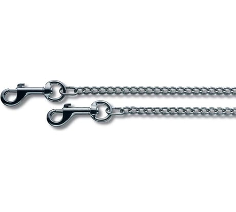Никелированная цепочка Victorinox с 2 большими карабинами, 38 см 4.1814