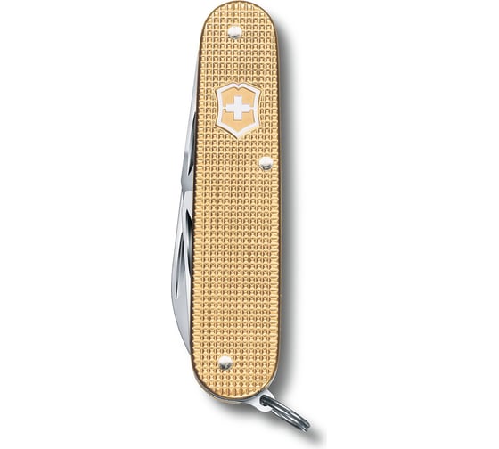 Нож Victorinox Alox Cadet, 84 мм, 9 функций, золотистый 0.2601.L19
