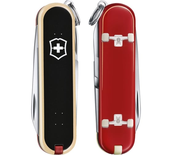 Нож-брелок Victorinox Classic LE 2020 Skateboarding, 58 мм, 7 функций 0.6223.L2003 1