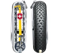 Нож-брелок Victorinox Classic LE 2020 Bike Ride, 58 мм, 7 функций 0.6223.L2001