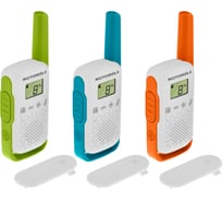 Комплект из трех радиостанций Motorola T42 TRIPLE TALKABOUT, B4P00811MDKMAW