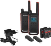 Комплект из двух радиостанций Motorola T82 TALKABOUT B8P00811EDRMAN B8P00811EDRMAW
