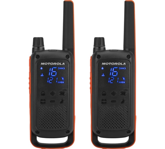 Комплект из двух радиостанций Motorola T82 TALKABOUT B8P00811EDRMAN B8P00811EDRMAW