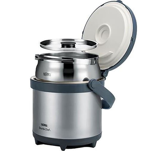 Термос THERMOS тм TCRA-4500-CS из нержавеющей стали, с емкостью для еды 4.5 л 563354