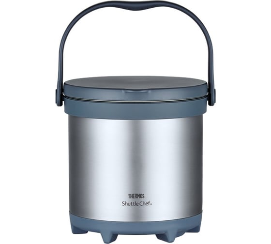 Термос THERMOS тм TCRA-4500-CS из нержавеющей стали, с емкостью для еды 4.5 л 563354