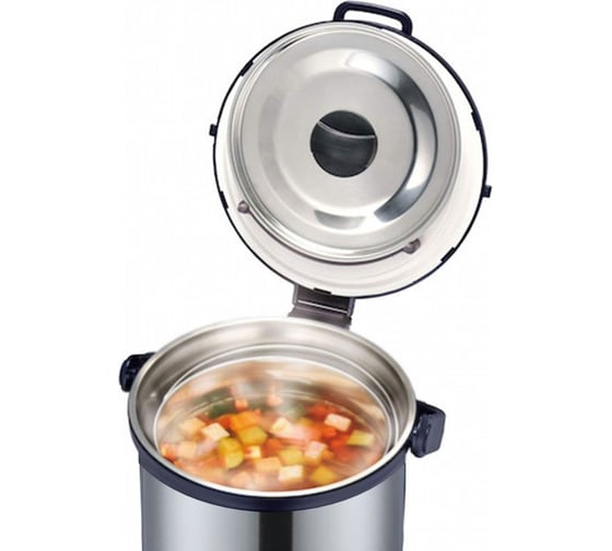 Термос THERMOS тм TCRA-4500-CS из нержавеющей стали, с емкостью для еды 4.5 л 563354