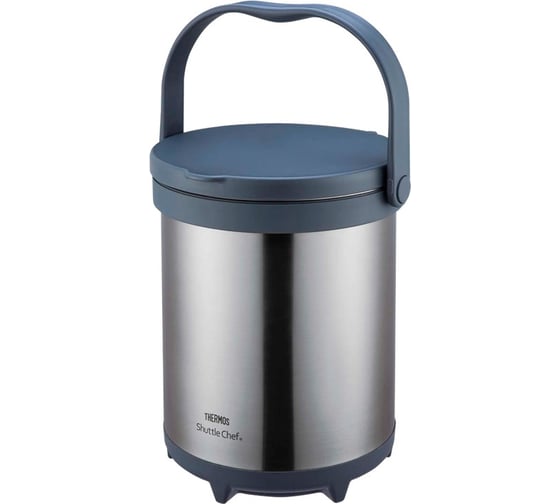 Термос THERMOS тм TCRA-6000-CS из нержавеющей стали, с емкостью для еды, 6 л 563361