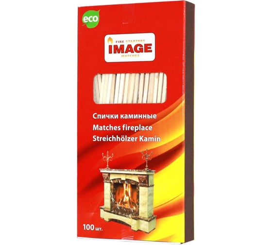 Спички каминные Image 21 см, 100 шт. спКам100