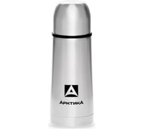 Термос Арктика, 0,35 литра, с узким горлом, классический, стальной, в чехле, 101-350А