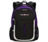 Рюкзак Swissgear, чёрный/фиолетовый/серебристый, 32х15х45 см, 22 л, SA13852915 1