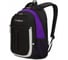 Рюкзак Swissgear, чёрный/фиолетовый/серебристый, 32х15х45 см, 22 л, SA13852915 2
