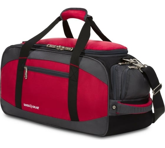 Спортивная сумка Swissgear, красная, 52х25х30 см, 39 л, SA52744165
