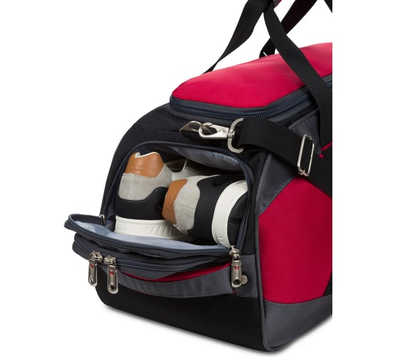 Спортивная сумка Swissgear, красная, 52х25х30 см, 39 л, SA52744165