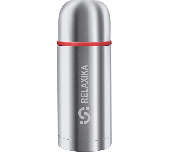 Термос Relaxika 102, 0.75 л, 2 чашки, стальной, R102.750.1