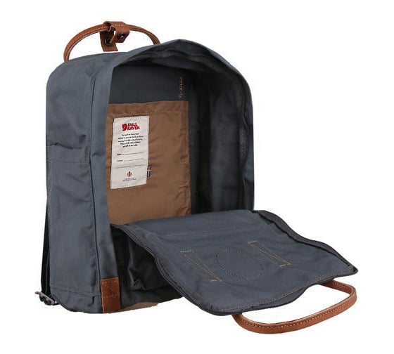 Рюкзак Fjallraven Kanken No. 2, серый, 27х13х38 см, 16 л, F23565-42