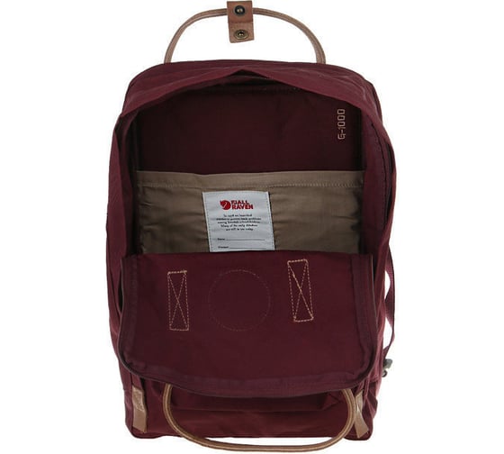 Рюкзак Fjallraven Kanken No. 2 Laptop 15", бордовый, 28х16х40 см, 18 л, F23569-356