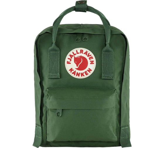 Рюкзак Fjallraven Kanken Mini, зеленый, 20х13х29 см, 7 л, F23561-621 1
