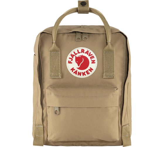 Рюкзак Fjallraven Kanken Mini, бежевый, 20х13х29 см, 7 л, F23561-221 1