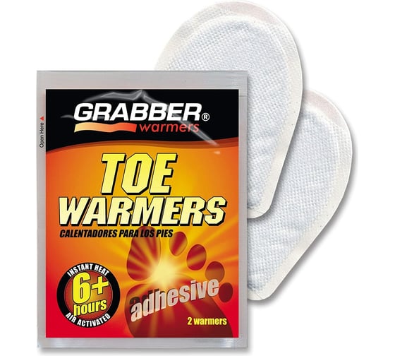 Одноразовые самонагревающиеся грелки Grabber Warmers для ног TW