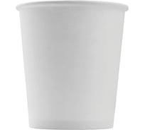 Стакан одноразовый бумажный ОФИСМАГ 100 мл, 60 шт, однослойные, белые, х/г, формация HB62-120-0000 606191
