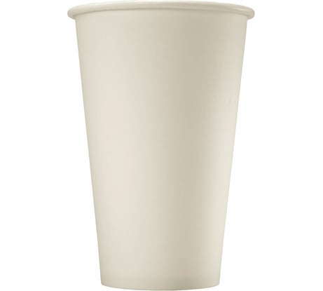 Стакан одноразовый бумажный ОФИСМАГ вендинг, 300/360 мл, 50 шт, однослойный, белый, х/г, формация HB80-360-0000 609671