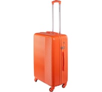 Чемодан SIROCCO SUNSTONE оранжевый M ABS в полоску DQ133-49-OR-M