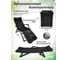 Шезлонг складной WMC TOOLS черный WMC-FG-HY-8000BK(59780) 4